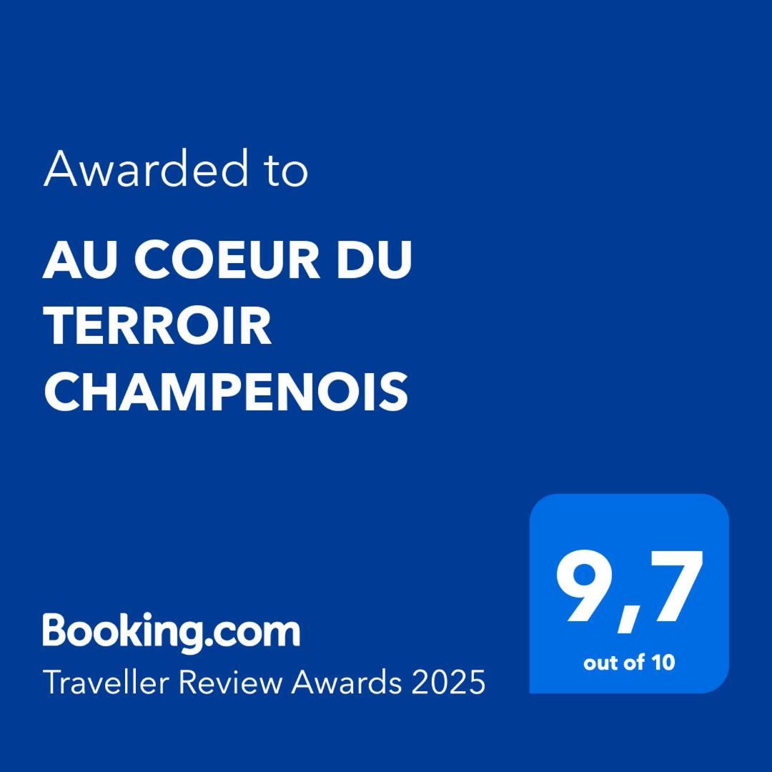 Вилла Au Coeur Du Terroir Champenois Chavot-Courcourt Экстерьер фото